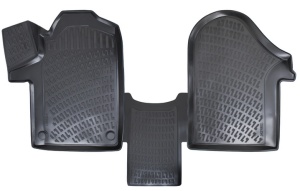 Mercedes Vito W639 2003-2014 Set 4 covorase auto din cauciuc tip tavita premium line 3D - Transport Gratuit! accesorii pentru autoturismul tau - masina v48731