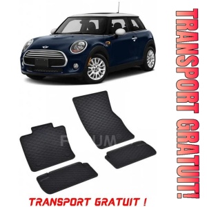 Mini Cooper III S fabricat din 10.2014 - Prezent, Hatchback, set covorase auto dedicate, din cauciuc 100% Premium - Transport Gratuit