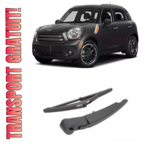 Mini Countryman Brat stergator pentru luneta spate cu lamela 255 mm, compatibil cu Mini Countryman SUV fabricat intre 2010-2016, calitate extra