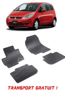 Mitsubishi Colt Cz, Hatchback, fabricat din 11.2008 - 2013, set covorase auto dedicate, din cauciuc 100% Premium - Transport Gratuit accesorii pentru autoturismul tau - masina v38765