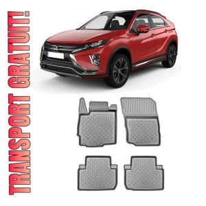 Mitsubishi Eclipse Cross, Suv, Din 01.2018 - Prezent , Set Covorase Auto Tip Tavita Premium 3D, din cauciuc