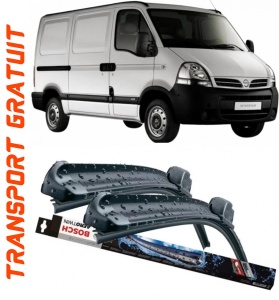 Nissan Interstar Bus Set 2 stergatoare parbriz Bosch Bosch Aerotwin 60 cm/60 cm compatibile cu Nissan Interstar Bus (X70) din 2002-2011 (60 cm / 60 cm) accesorii pentru autoturismul tau - masina v127363