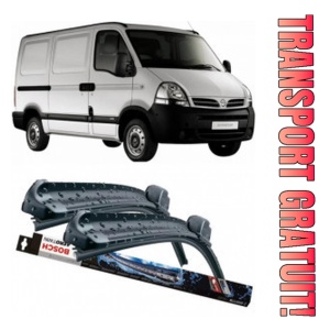 Nissan Interstar Set 2 stergatoare parbriz Bosch Bosch Aerotwin 60 cm/60 cm compatibile cu Nissan Interstar Van (X70) din 2002 (60 cm / 60 cm)