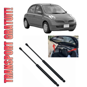 NISSAN MICRA III (K12) - Set 2 amortizoare pentru portbagaj / haion compatibil cu NISSAN MICRA III (K12) fabricat 2003 – 2010