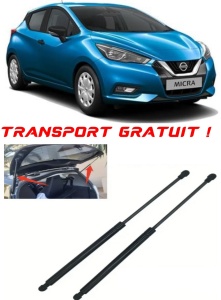 NISSAN MICRA IV (K13K, K13KK) - Set 2 amortizoare pentru portbagaj / haion compatibil cu NISSAN MICRA IV (K13K, K13KK) fabricat 2010 – 2015 accesorii pentru autoturismul tau - masina v27734