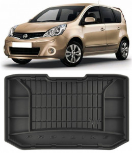 Nissan Note E11 Hatchback din 2006 - 09.2013, Tavita Pentru Portbagaj Lux Premium Dedicata, Portbagaj Inferior *2 accesorii pentru autoturismul tau - masina v183937