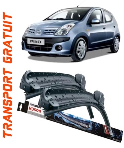 Nissan Pixo Set 2 stergatoare parbriz Bosch Bosch Aerotwin compatibile cu Nissan Pixo 2009 (55 cm / 34 cm) accesorii pentru autoturismul tau - masina v135035