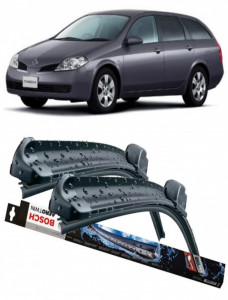 Nissan Primera Set 2 stergatoare parbriz Bosch Bosch Aerotwin 60 cm/53 cm compatibile cu Nissan Primera Estate (Wp12) din 2002-2007 (60 cm / 53 cm) accesorii pentru autoturismul tau - masina v125945