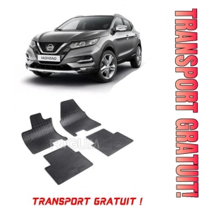Nissan Qashqai +2, Suv, fabricat din 10.2008 - 01.2014, set covorase auto dedicate, din cauciuc 100% Premium - Transport Gratuit