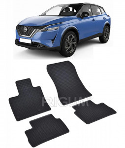 Nissan Qashqai III fabricat din 06.2021 - Prezent, Suv, set covorase auto dedicate, din cauciuc 100% Premium accesorii pentru autoturismul tau - masina v150184