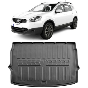 Nissan Qashqai (J11) Cu Podea Inalta (2014-2017) Tavita cauciuc pentru protectie portbagaj dedicata pentru Nissan Qashqai Transport Gratuit accesorii pentru autoturismul tau - masina v23216