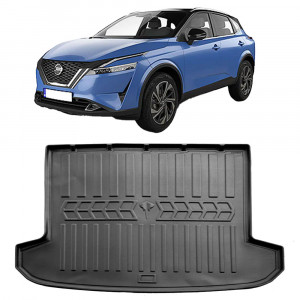 Nissan Qashqai (J12) Cu Podea Inalta (2021-prezent) Tavita cauciuc pentru protectie portbagaj accesorii pentru autoturismul tau - masina v225840