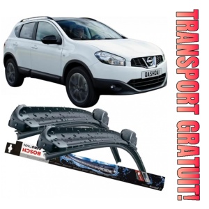Nissan Qashqai / Qashqai +2 I Set 2 stergatoare parbriz Bosch Bosch Aerotwin 60 cm/38 cm compatibile cu Nissan Qashqai / Qashqai +2 I (J10, Nj10, Jj10E) din 2006-2014 (60 cm / 38 cm)