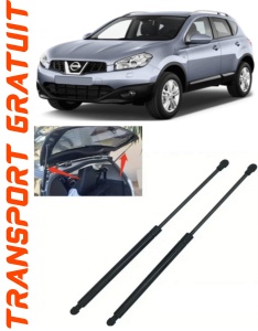 Nissan Qashqai Set 2 amortizoare pentru portbagaj / haion Krosno compatibil cu Nissan Qashqai SUV fabricat intre 2006-2013 accesorii pentru autoturismul tau - masina v90479