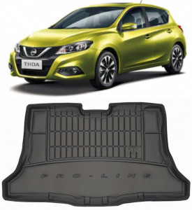 Nissan TIIda Hatchback din 2007 - 12.2011 *2, Tavita Pentru Portbagaj Lux Premium Dedicata, accesorii pentru autoturismul tau - masina v186456