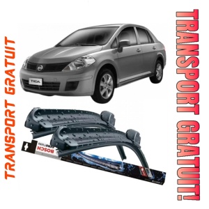 Nissan TIIda Set 2 stergatoare parbriz Bosch Bosch Aerotwin compatibile cu Nissan TIIda 2007-2012 (60 cm / 34 cm)