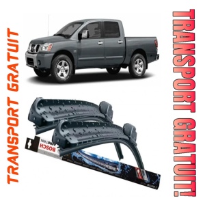 Nissan Titan Set 2 stergatoare parbriz Bosch Bosch Aerotwin compatibile cu Nissan Titan 2003 (60 cm / 55 cm)