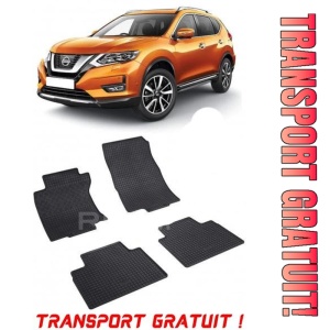 Nissan X-Trail T32, Suv, fabricat din 08.2014 - 08.2017, set covorase auto dedicate, din cauciuc 100% Premium - Transport Gratuit