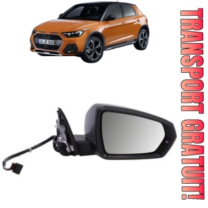 Oglinda Dreapta AUDI A1 City Carver (GBH) din 2019 - 2022, Auto, Reglaj electric, Completa
