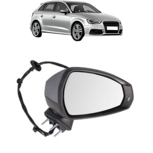 Oglinda Dreapta AUDI A3 Sportback (8VA, 8VF) din 2012 - 2020, Auto, Reglaj electric, Completa - Img 2