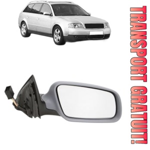 Oglinda Dreapta AUDI A6 C5 Avant (4B5, 4B6) din 1997 - 2005, Auto, Reglaj electric, Completa