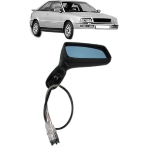 Oglinda Dreapta AUDI COUPE B3 (89, 8B3) din 1988 - 1996, Auto, Reglaj mecanic, Completa - Img 2