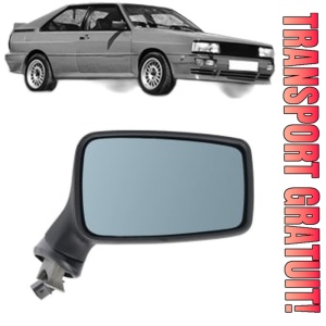 Oglinda Dreapta AUDI QUATTRO (85) din 1980 - 1991, Auto, Reglaj electric, Completa