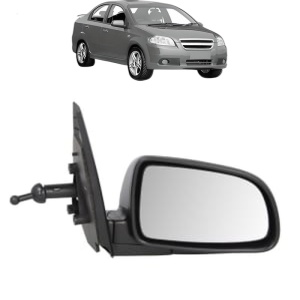 Oglinda Dreapta CHEVROLET AVEO / KALOS Saloon (T250, T255) din 2005 - 2013, Auto, Reglaj mecanic, Completa - Img 2
