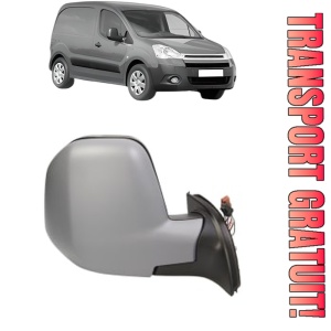 Oglinda Dreapta CITROEN BERLINGO Box Body/MPV (B9) din 2008 - 2021, Auto, Reglaj electric, Completa