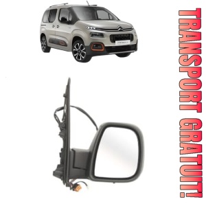 Oglinda Dreapta CITROEN BERLINGO (ER_, EC_) din 2018 - 2023, Auto, Reglaj electric, Completa