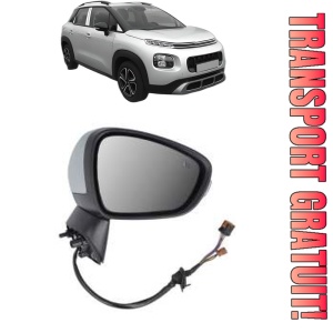 Oglinda Dreapta CITROEN C3 AIRCROSS I (2R_, 2C_) din 2017 - 2020, Auto, Reglaj electric, Completa