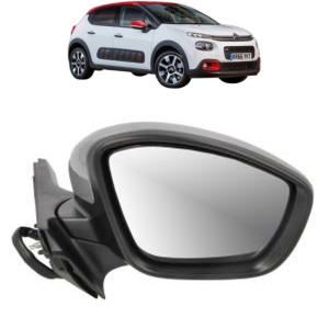 Oglinda Dreapta CITROEN C3 III (SX) din 2016 - 2018, Auto, Reglaj electric, Completa - Img 2