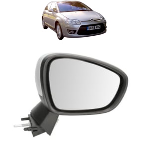Oglinda Dreapta CITROEN C4 II (NC_) din 2009 - 2018, Auto, Reglaj electric, Completa - Img 2