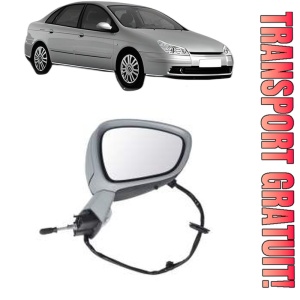 Oglinda Dreapta CITROEN C5 II (RC_) din 2004 - 2008, Auto, Reglaj electric, Completa