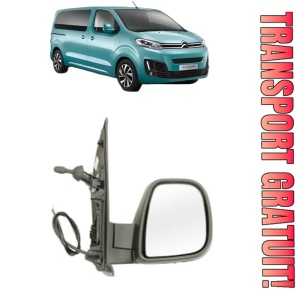 Oglinda Dreapta CITROEN SPACETOURER Bus (V_) din 2016 - 2025, Auto, Reglaj mecanic, Completa