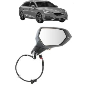 Oglinda Dreapta CUPRA LEON Sportstourer (KL8, KU8, KUD) din 2020 - 2024, Auto, Reglaj electric, Completa - Img 2
