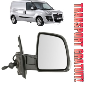 Oglinda Dreapta FIAT DOBLO Bus (263_) din 2010 - 2023, Auto, Reglaj mecanic, Completa