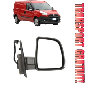 Oglinda Dreapta FIAT DOBLO Cargo (263_) din 2010 - 2023, Auto, Reglaj electric, Completa