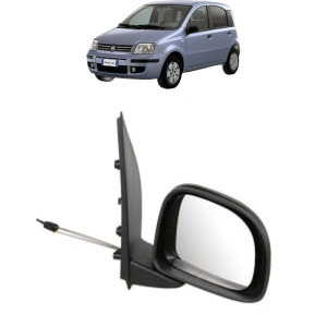 Oglinda Dreapta FIAT PANDA (169_) din 2003 - 2013, Auto, Reglaj mecanic, Completa - Img 2
