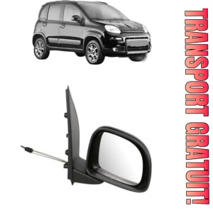 Oglinda Dreapta FIAT PANDA VAN (312_, 519_) din 2012 - 2020, Auto, Reglaj mecanic, Completa