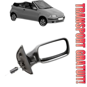 Oglinda Dreapta FIAT PUNTO Convertible (176_) din 1994 - 2000, Auto, Reglaj mecanic, Completa