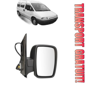 Oglinda Dreapta FIAT SCUDO Bus (220_) din 1996 - 2006, Auto, Reglaj electric, Completa
