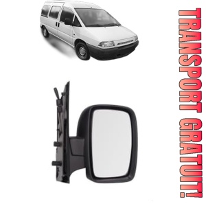 Oglinda Dreapta FIAT SCUDO Bus (220_) din 1996 - 2006, Auto, Reglaj mecanic, Completa