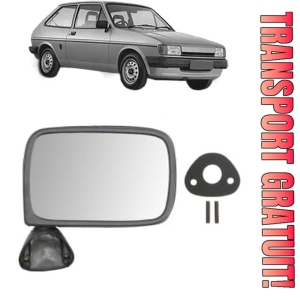 Oglinda Dreapta FORD FIESTA II (FBD) din 1983 - 1989, Auto, Reglaj manual, Completa