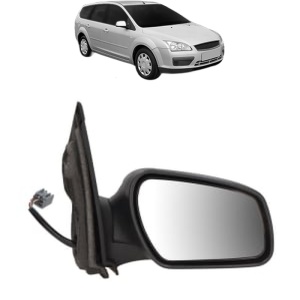 Oglinda Dreapta FORD FOCUS II Estate Van din 2004 - 2011, Auto, Reglaj electric, Completa - Img 2