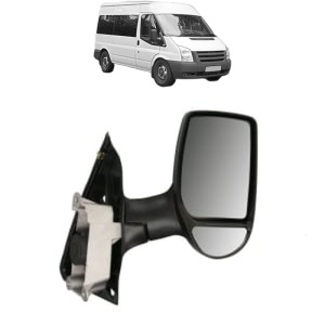 Oglinda Dreapta FORD TRANSIT Bus (FD_ _, FB_ _, FS_ _, FZ_ _, FC_ _) din 2000 - 2014, Auto, Reglaj manual, Completa - Img 2