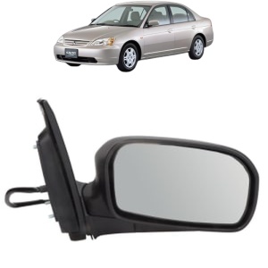 Oglinda Dreapta HONDA CIVIC VII Saloon (ES, ET) din 2000 - 2005, Auto, Reglaj electric, Completa - Img 2