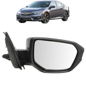 Oglinda Dreapta HONDA CIVIC X Hatchback (FC_, FK_) din 2017 - 2022, Auto, Reglaj electric, Completa - Img 2