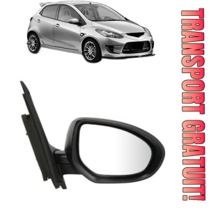 Oglinda Dreapta MAZDA 2 (DE_, DH_) din 2007 - 2015, Auto, Reglaj electric, Completa
