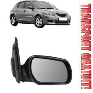 Oglinda Dreapta MAZDA 3 (BK) din 2003 - 2009, Auto, Reglaj electric, Completa